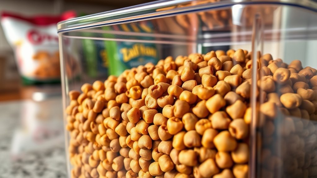 safe dog food storage