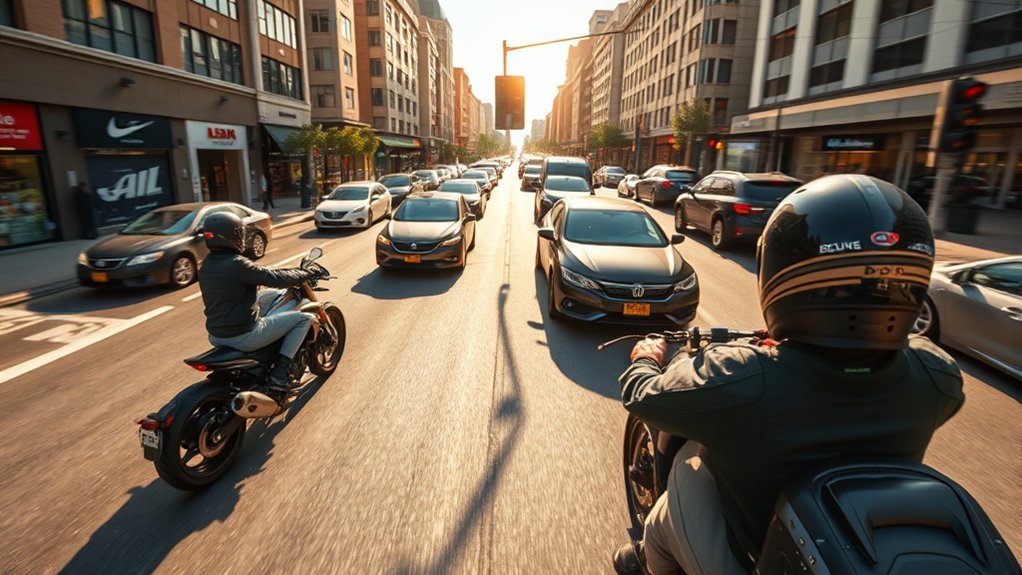 safe lane splitting tips