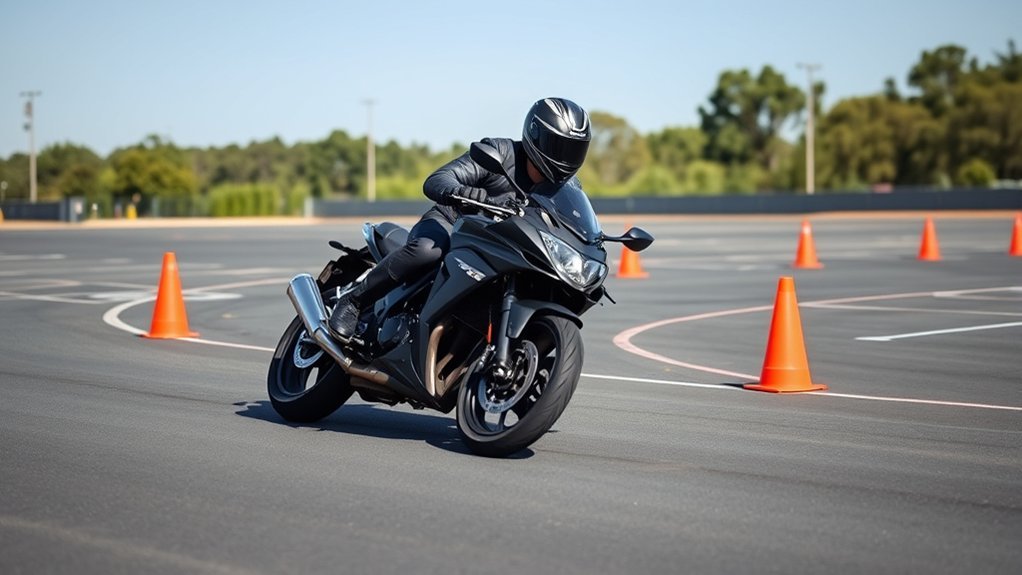 safe motorcycle cornering techniques