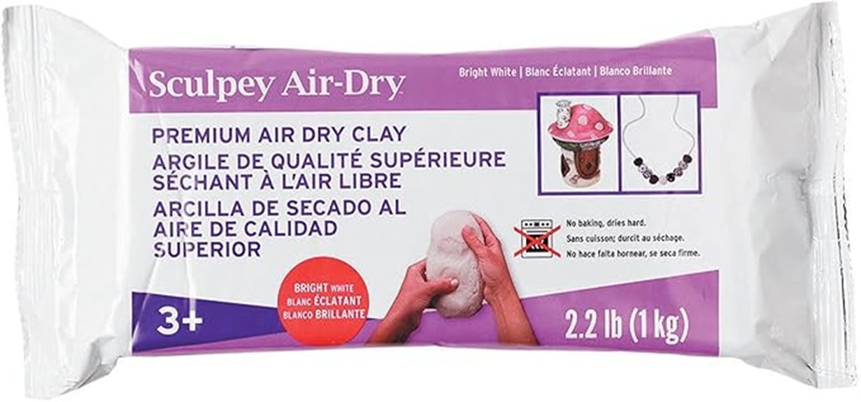 sculpey clay air dries