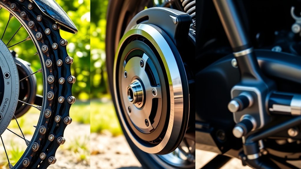 shaft drive motorcycle advantages