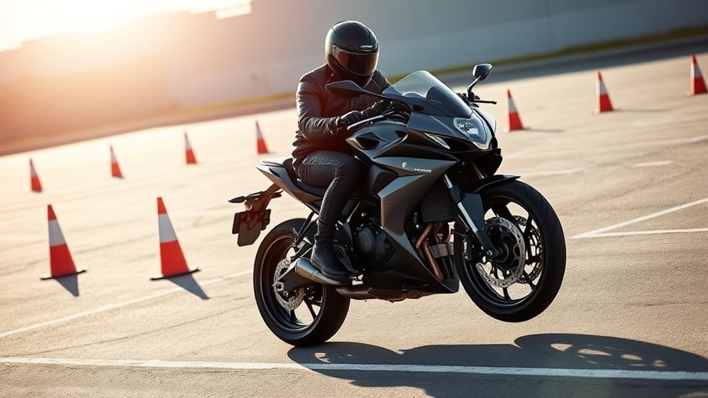 slow speed motorcycle riding techniques
