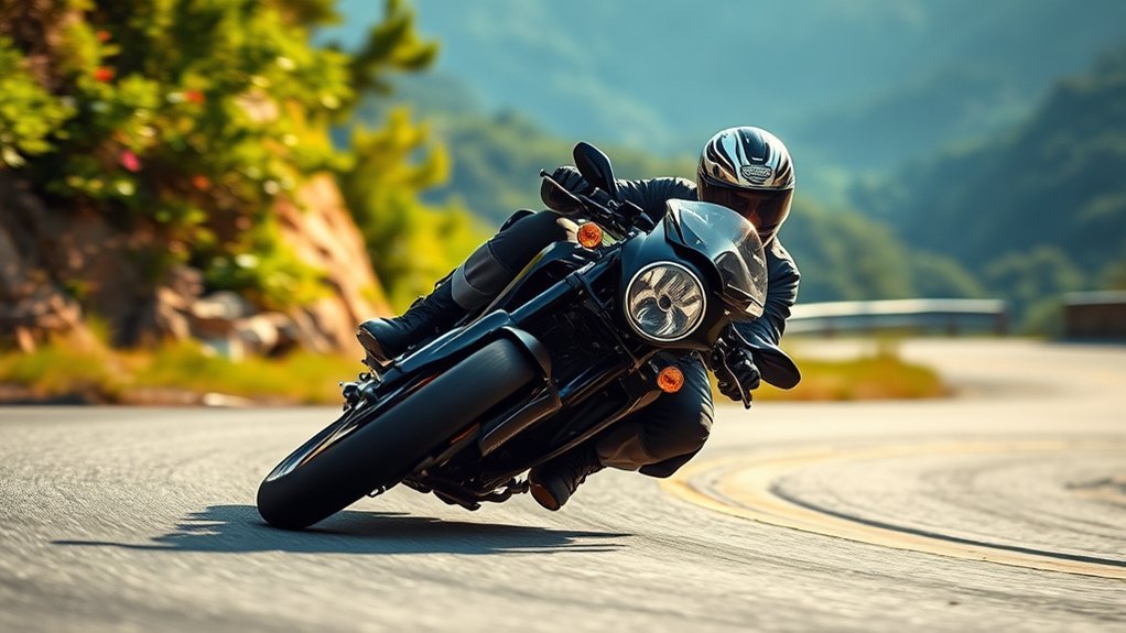 speed management for cornering