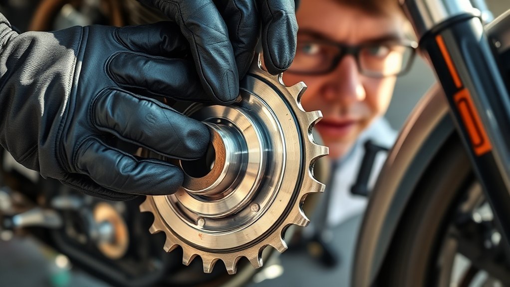 sprocket inspection ensures safety
