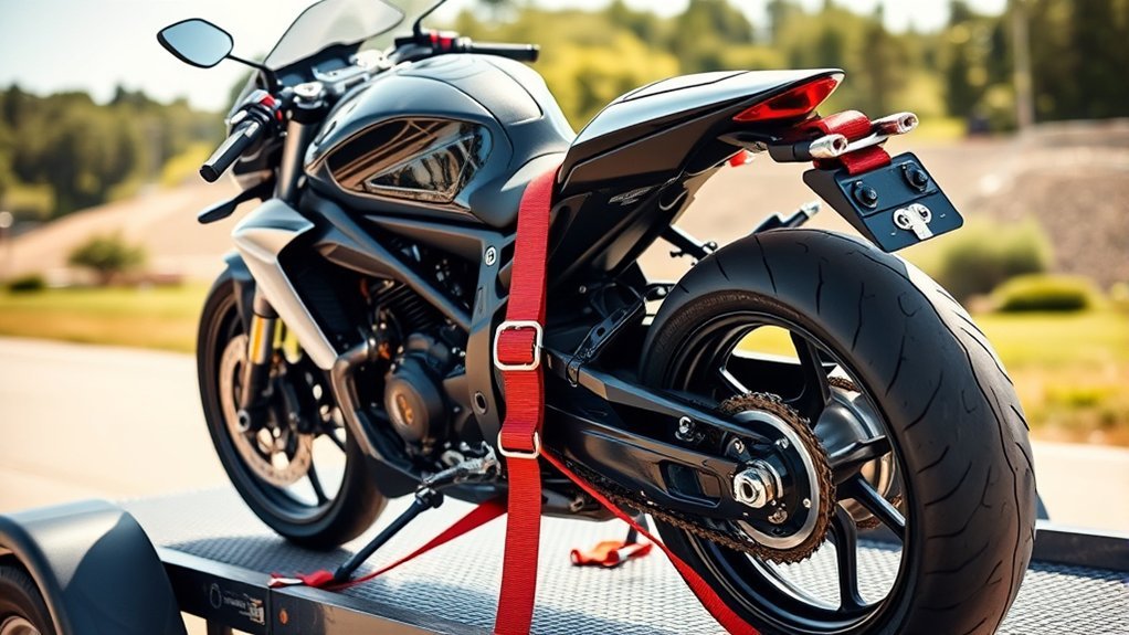 stable motorcycle transport strategies