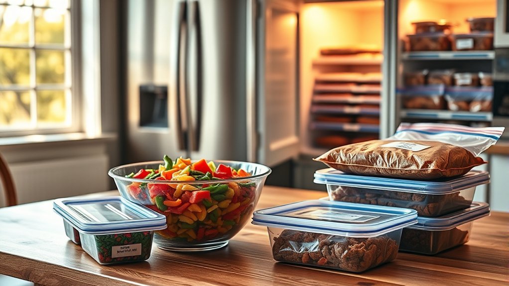 store and label properly