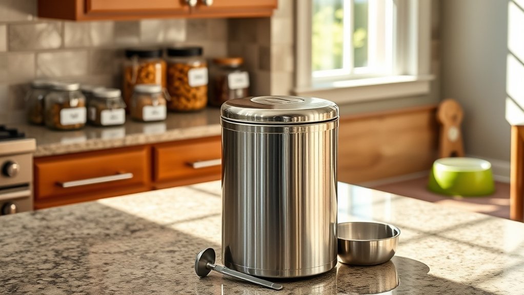 store dog food correctly