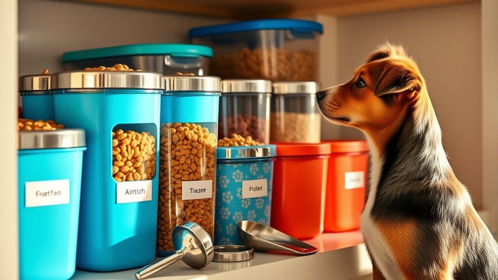 store dog food properly