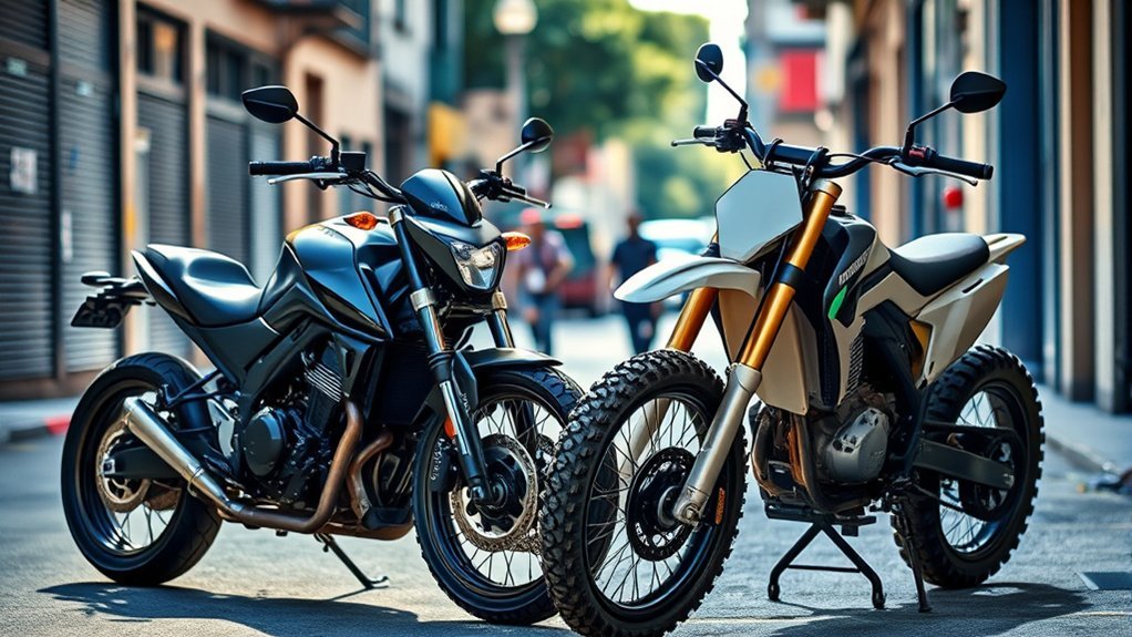 street vs dirt design