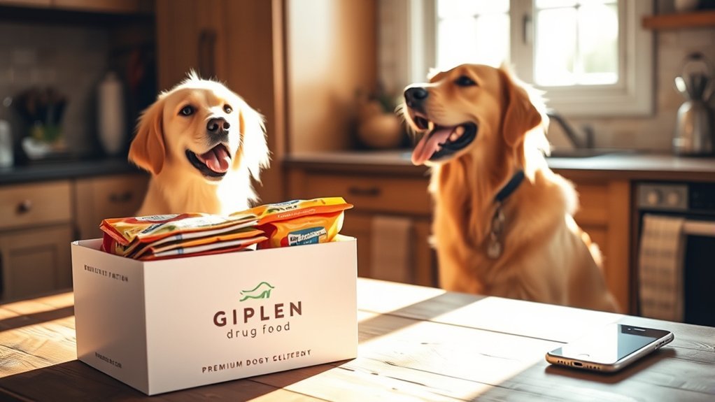tailored dog food subscription