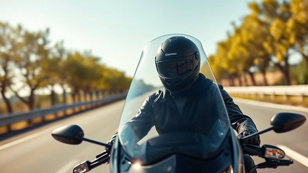 taller windshields pros and cons