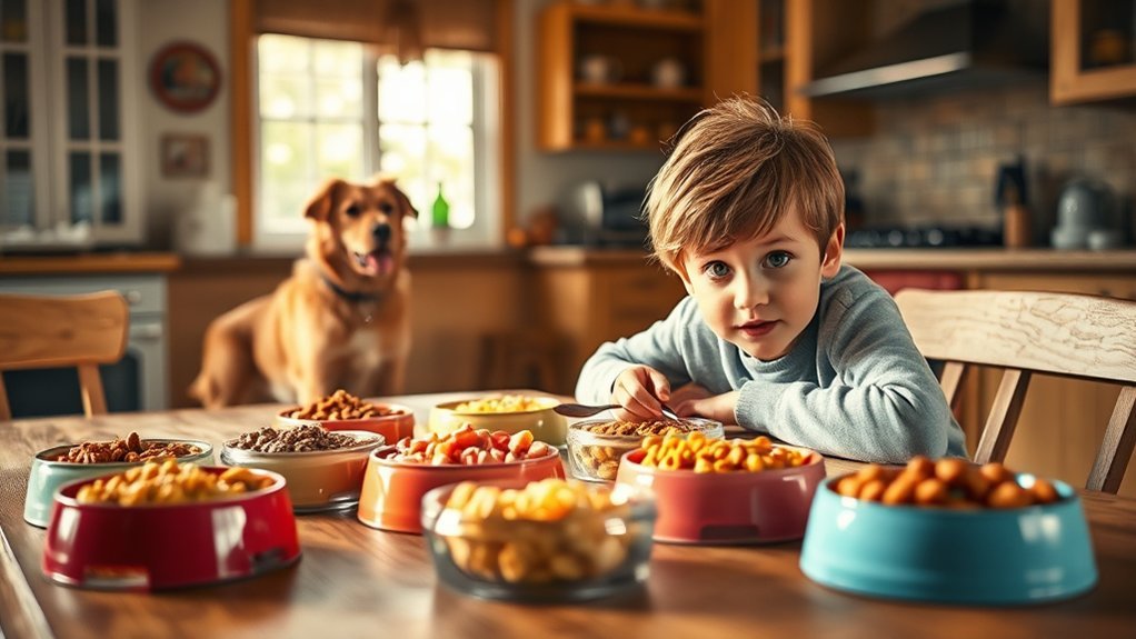 taste test of dog food