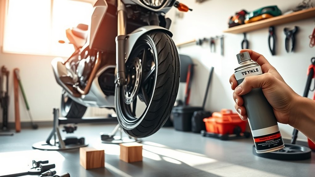 tire maintenance and rust prevention