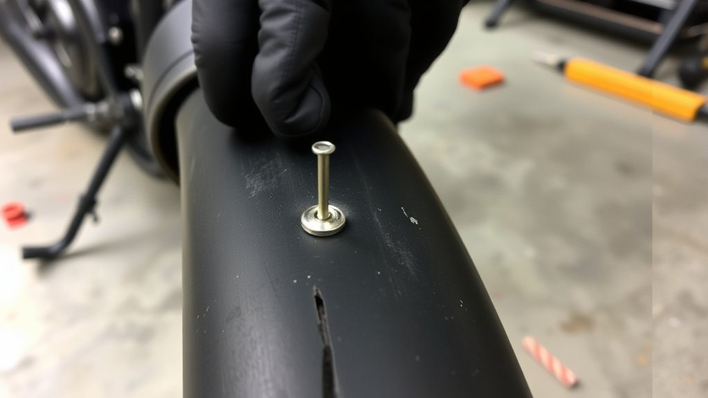 tubeless tire puncture identification