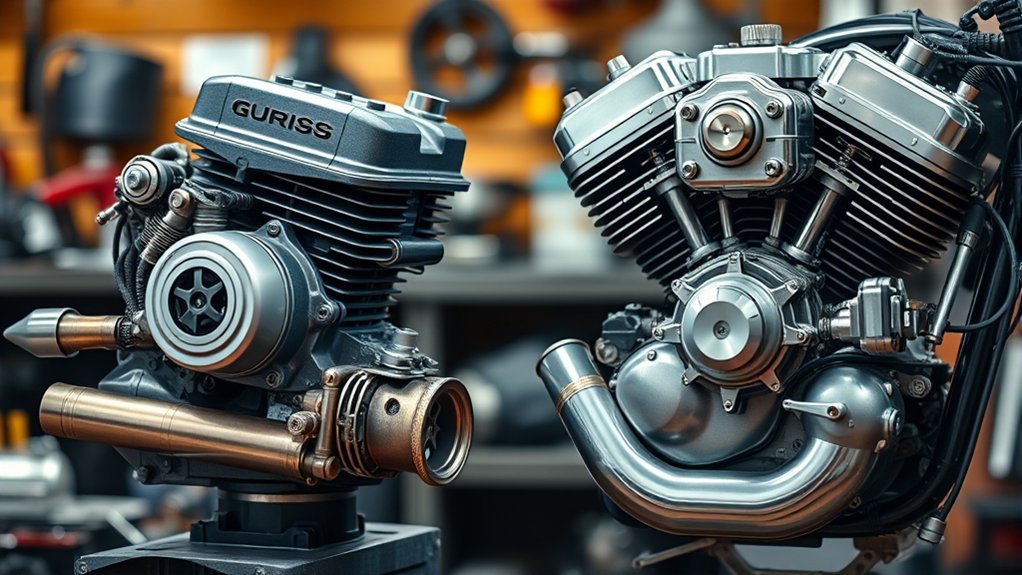 two stroke vs four stroke engines