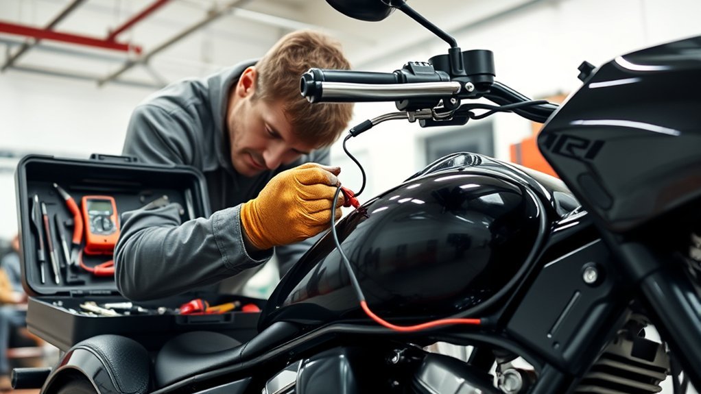 verify horn repairs function