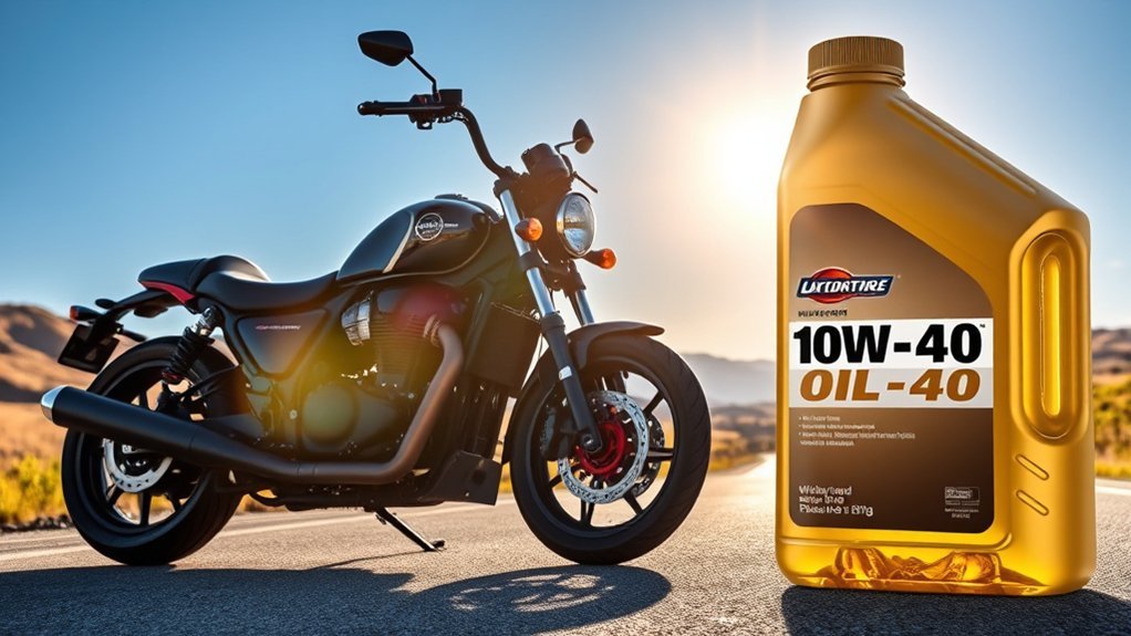 versatile lubrication for motorcycles