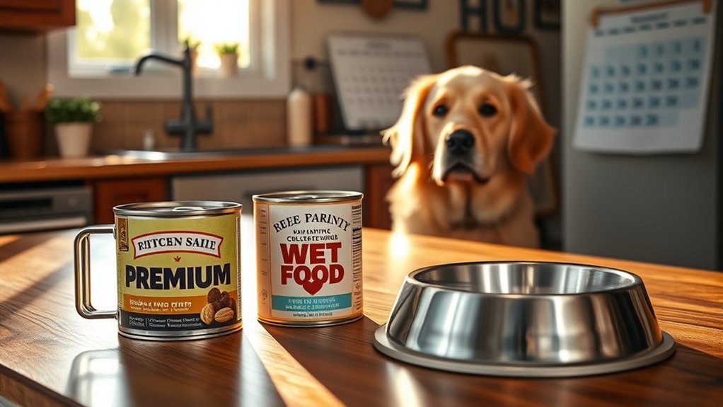 wet food feeding schedule