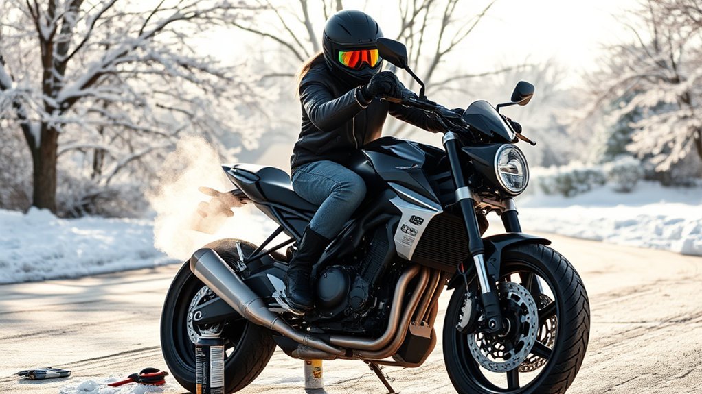 winter motorcycle maintenance tips