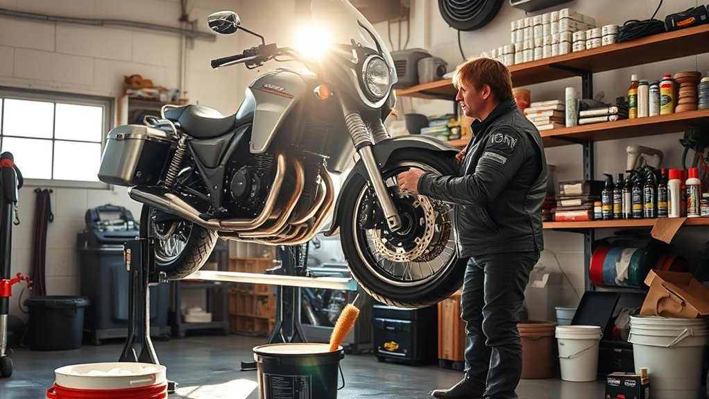 winter motorcycle maintenance tips