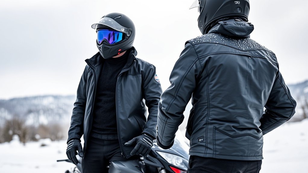 winter motorcycle riding protection