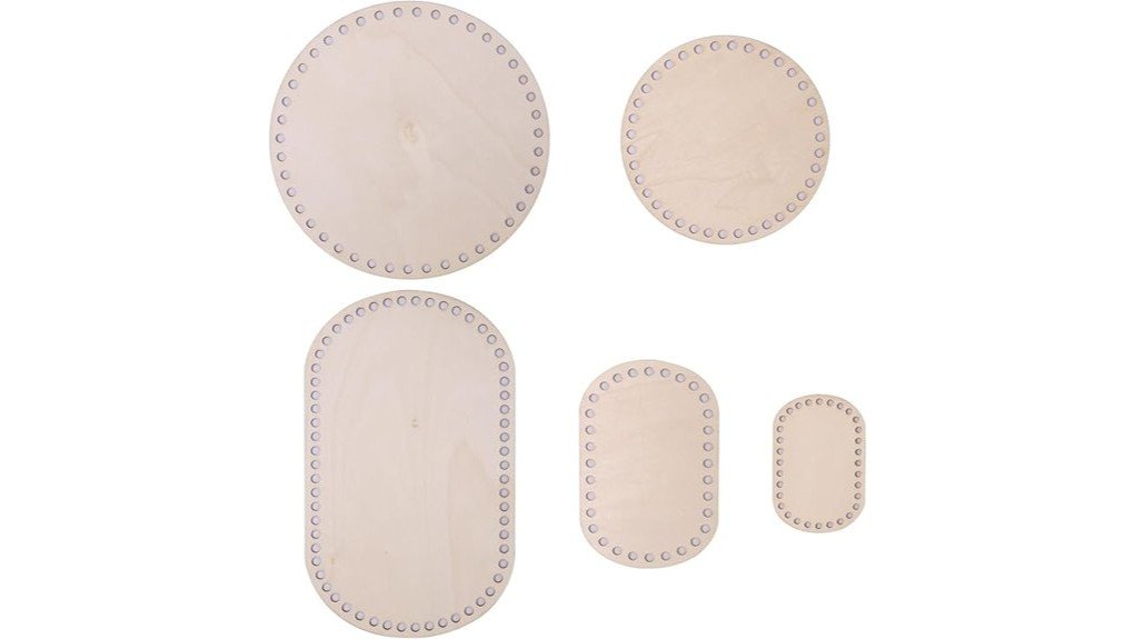 wooden basket bottoms review